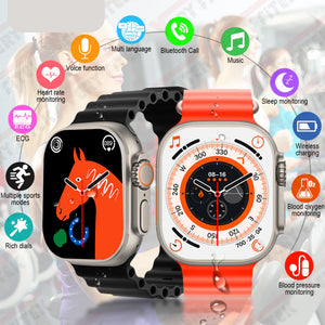 Combo Airpods Max Reloj T800 Ultra 8