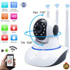Camara Seguridad Wifi Robotica 3 Antenas