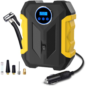 Compresor de Aire Portatil para Carros, Motos y Bicicletas