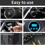 Compresor de Aire Portatil para Carros, Motos y Bicicletas