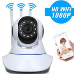 Camara Seguridad Wifi Robotica 3 Antenas