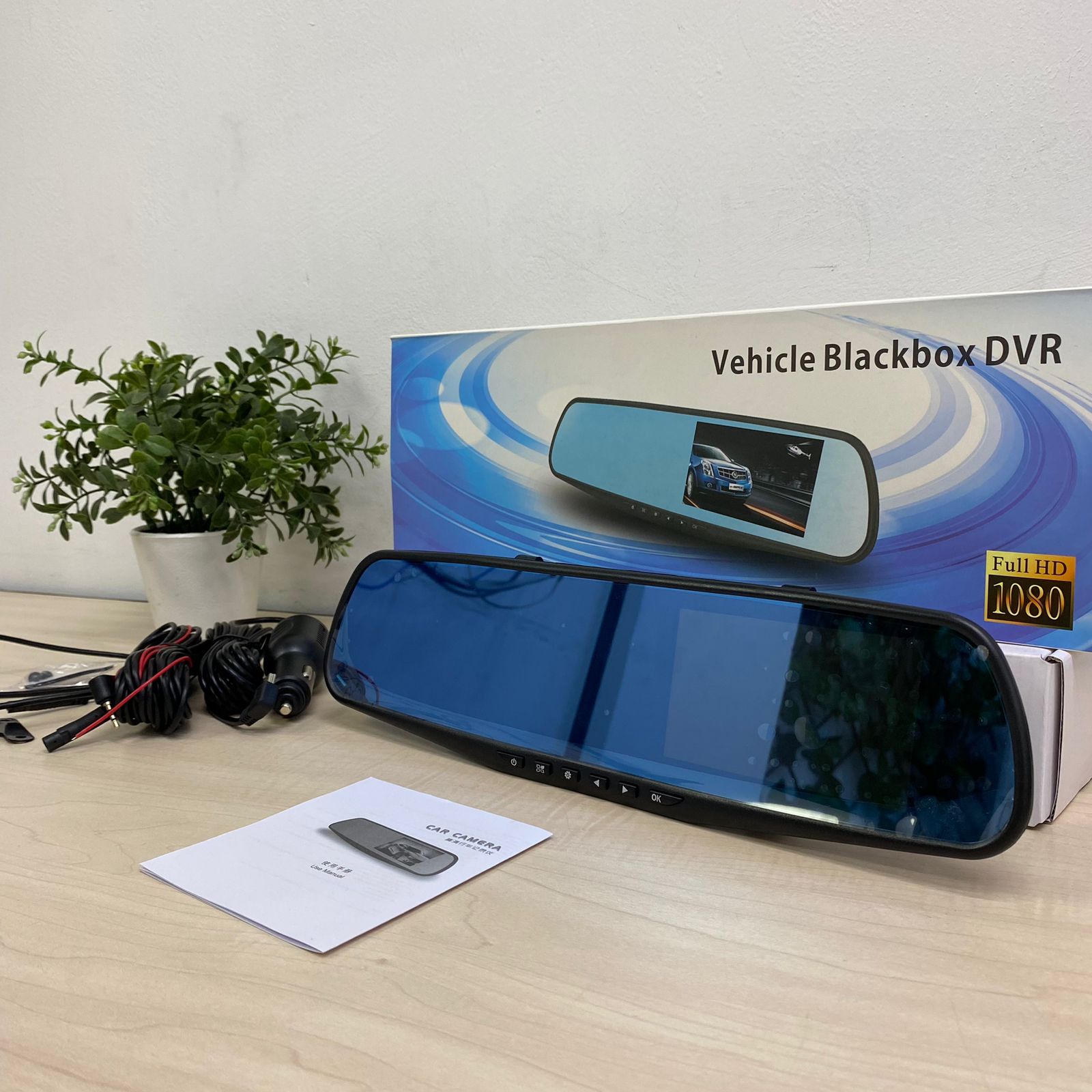 Retrovisor De Auto Con Doble Camara